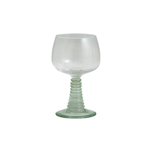 Gorm Römer Weinglas mit hellgrünem Fuß von NORDAL