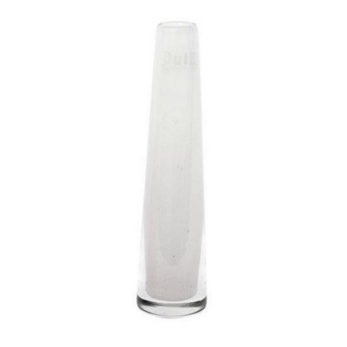 Dutz Vase Weiß Glasvase Solifleur 21 cm