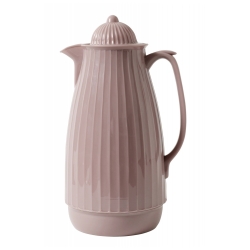 Thermoskanne im Retro-Design, 1 Liter, Rose Altrosa