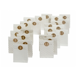Adventskalender-Ttchen von Nordal 1-24 Adventskalender-Beutelchen