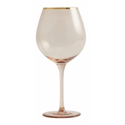 Goldie Weinglas mit Goldrand von NORDAL