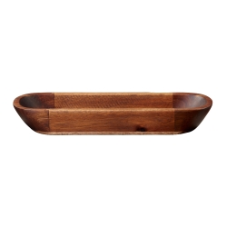 Akazienholz ovale Schale von ASA Selection - aus massivem Holz