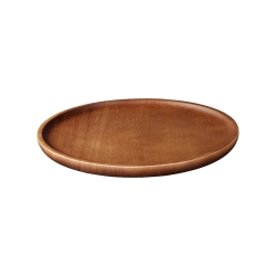 Akazienholz Teller von ASA Selection - aus massivem Holz D 25 cm