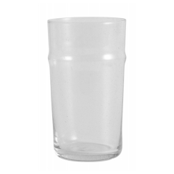Airy Trinkglas von NORDAL mit Luftblasen, transparent, Handgemacht