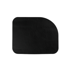 Tischset von Asa aus Lederimitat 46x36,5 cm Black, schwarz