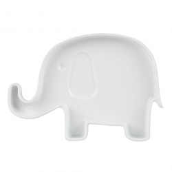 KIDS Teller Elefant von Räder Design, Porzellan