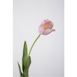 Kunstblume Tulpe einzeln hellrosa, rosé